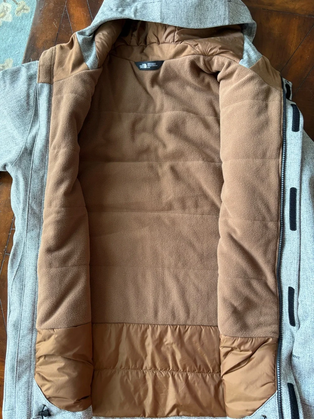 The North Face insulated hooded